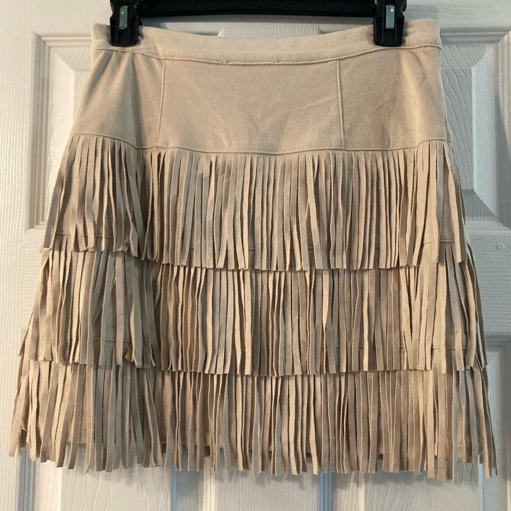 Dress Up Fringe Skirt Small
